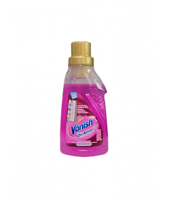 Vanish Oxi Action Color 500мл. Течна добавка за пране
